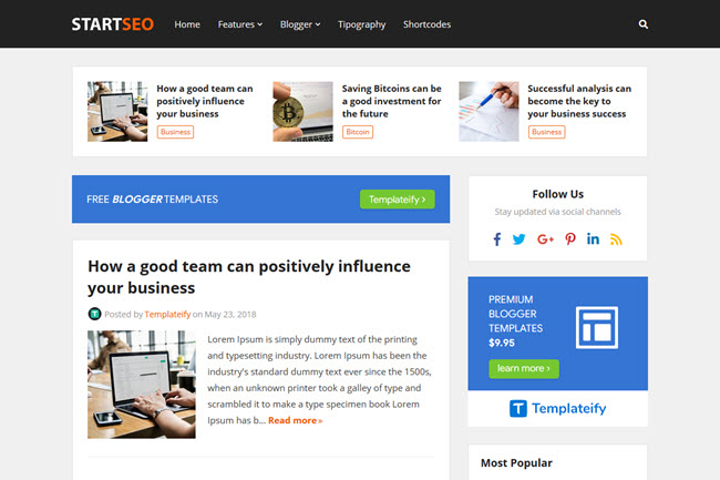 How To Install and Setup StartSeo Blogger Template How To Install and Setup StartSeo Blogger Template