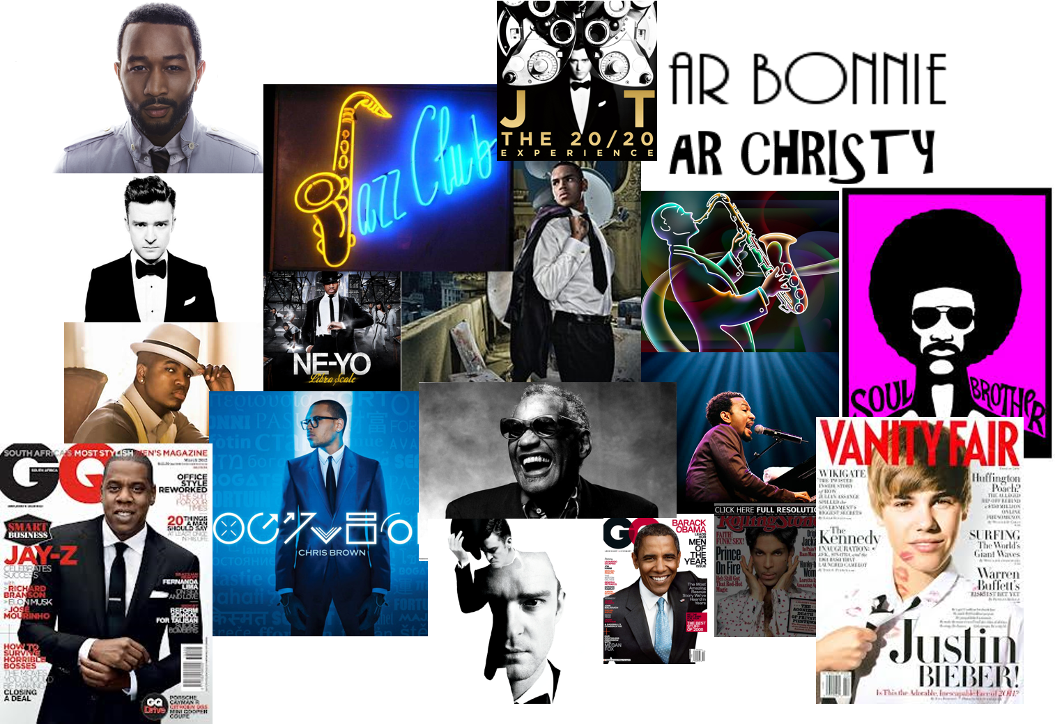 Music Video Mood Board