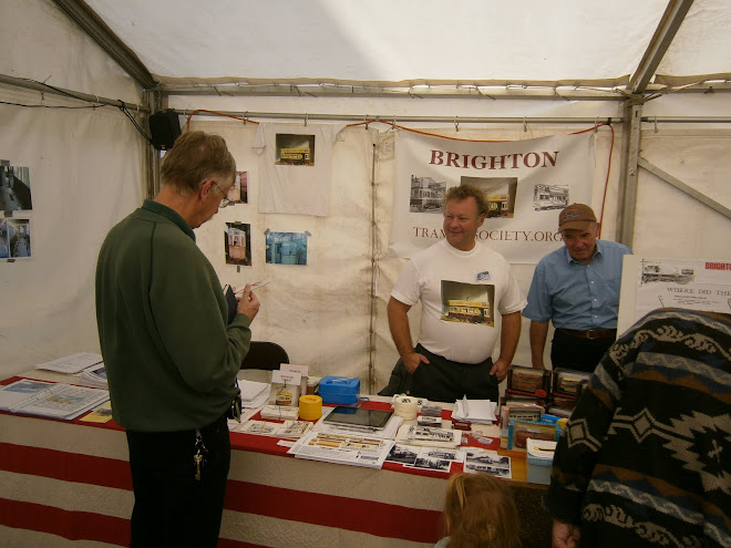 Why it's Ian Gledhill, Volks supremo, Ian Buck and Tony Marsh at the 53 stand.