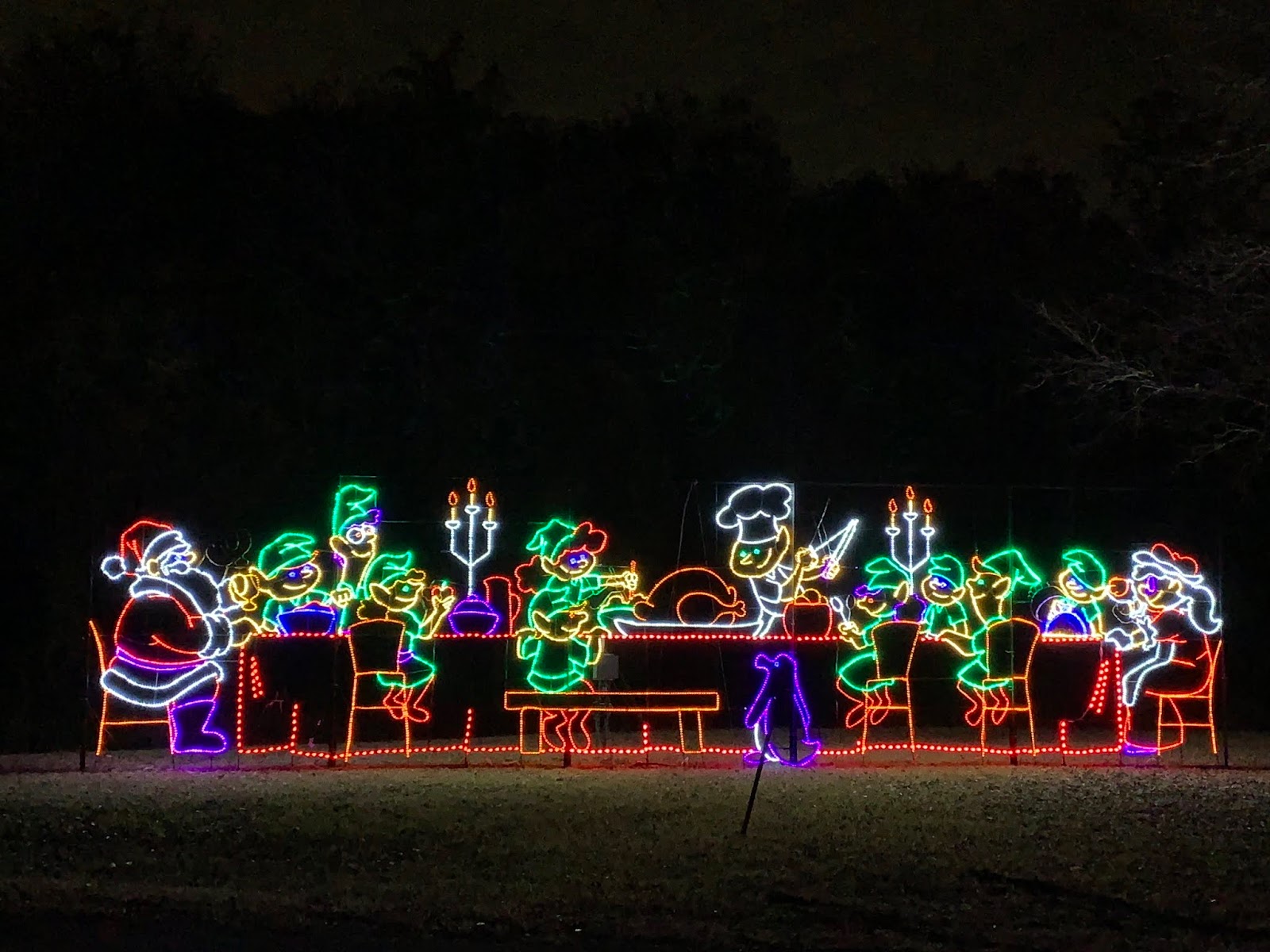 The Prairie Lights Holiday Lights Experience is Perfect for Families