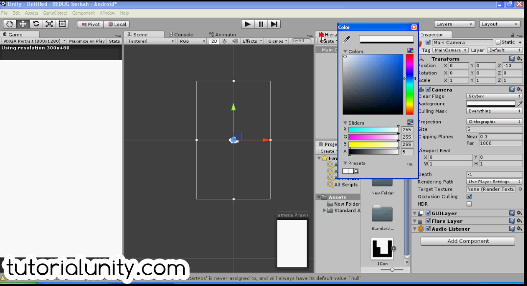 how to make splash screen/loading screen in unity - TutorialUnity