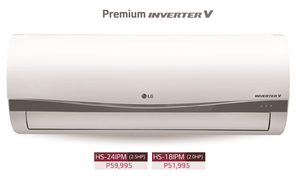 LG Premium Inverter V AC - HS-241PM (2.5 HP) and HS-181PM (2.0 HP)