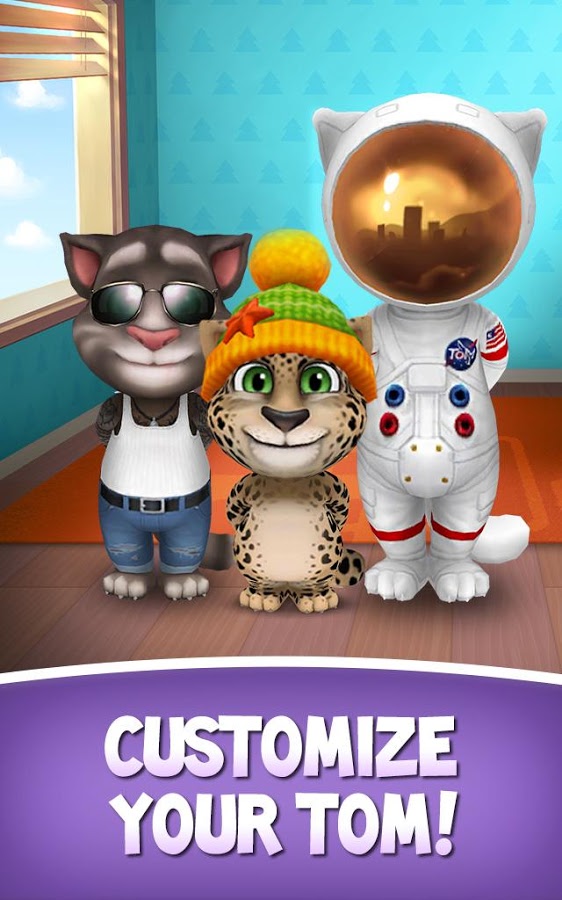 MY TALKING TOM mod Apk unlimited gold and money coins apk installer