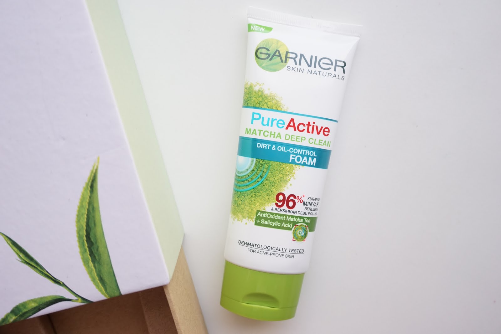 garnier matcha cleanser