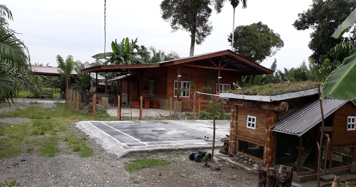 Rumah Kebun Kayu Sederhana (Semi Permanen)