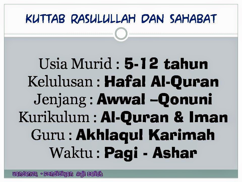 Sekolah Kuttab Adalah Perokok M