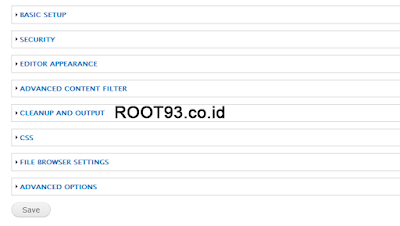 Konfigurasi Editor Apperrance CKEditor
