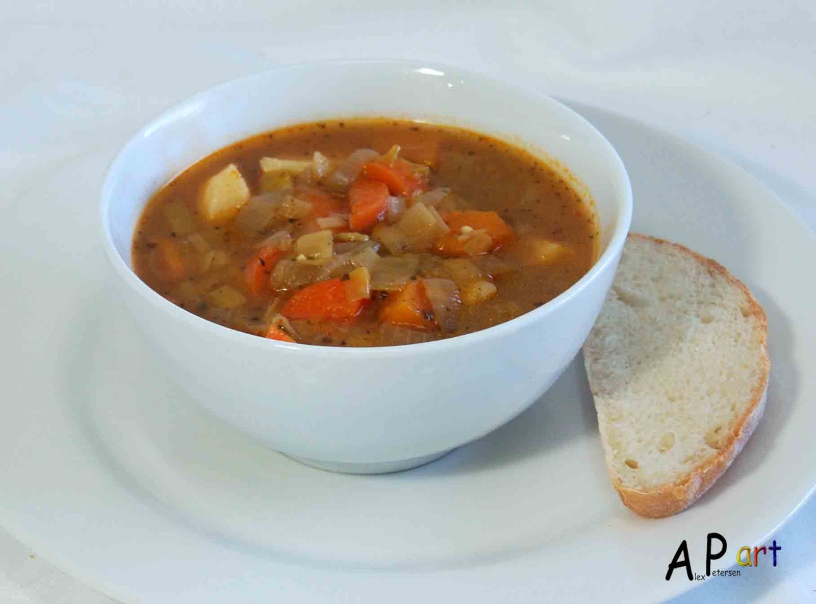 Alex the Contemporary Culinarian Basic Vegetable Soup