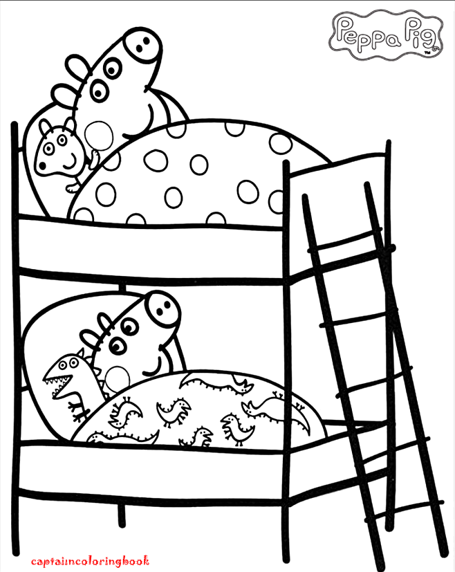 Peppa Pig Coloring Pages Learny Kids