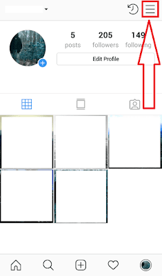 cara menghapus pencarian di instagram