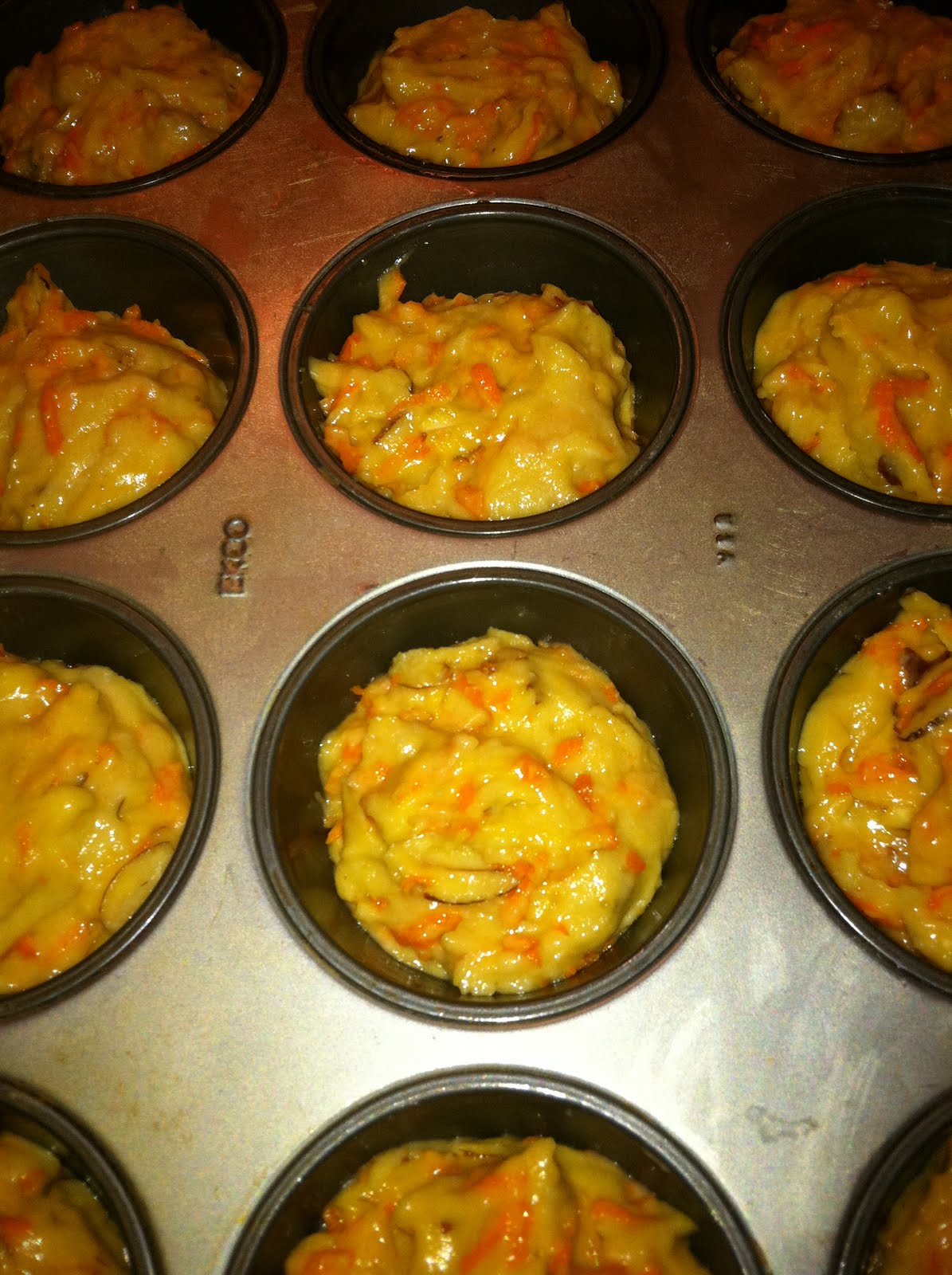 Recipe Resolution; A Culinary Adventure Brown Sugar Carrot Almond Muffins