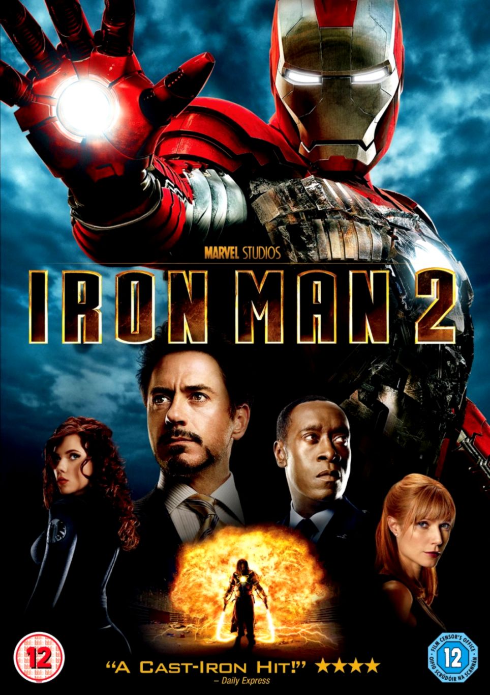 Iron Man 2 DVD Robert Downey Jr Mickey Rourke