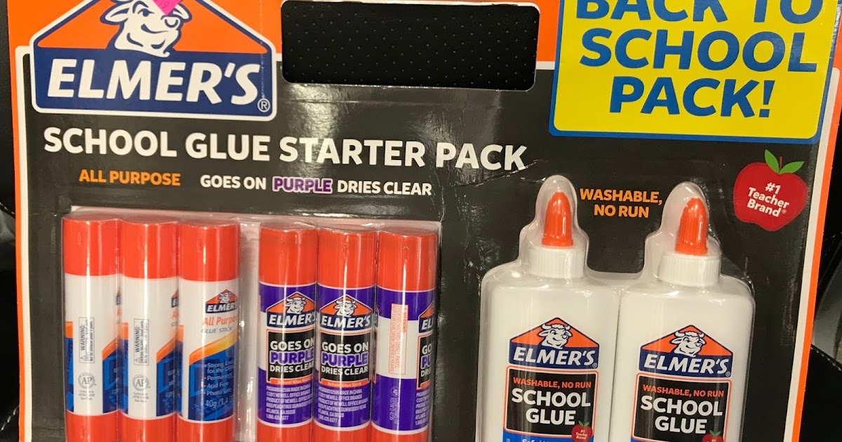 Elmer's Glue School Starter Pack Costco Weekender