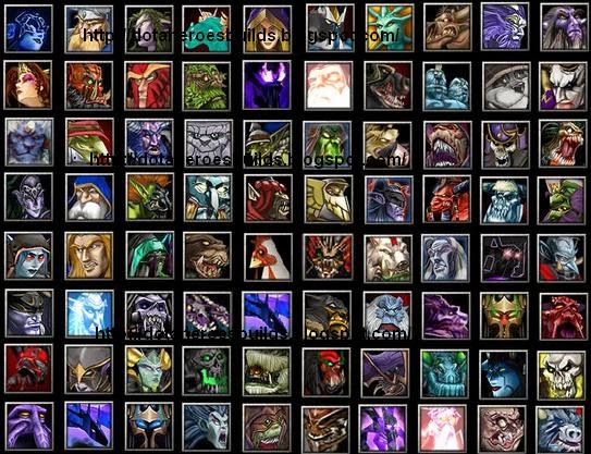 List of Your Dota Heroes Their Item