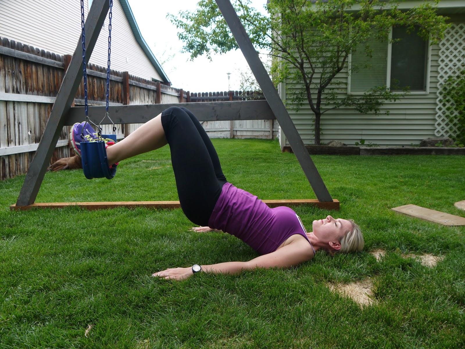 Eighty Twenty WOW Workout Of the Week Swing Set Fun