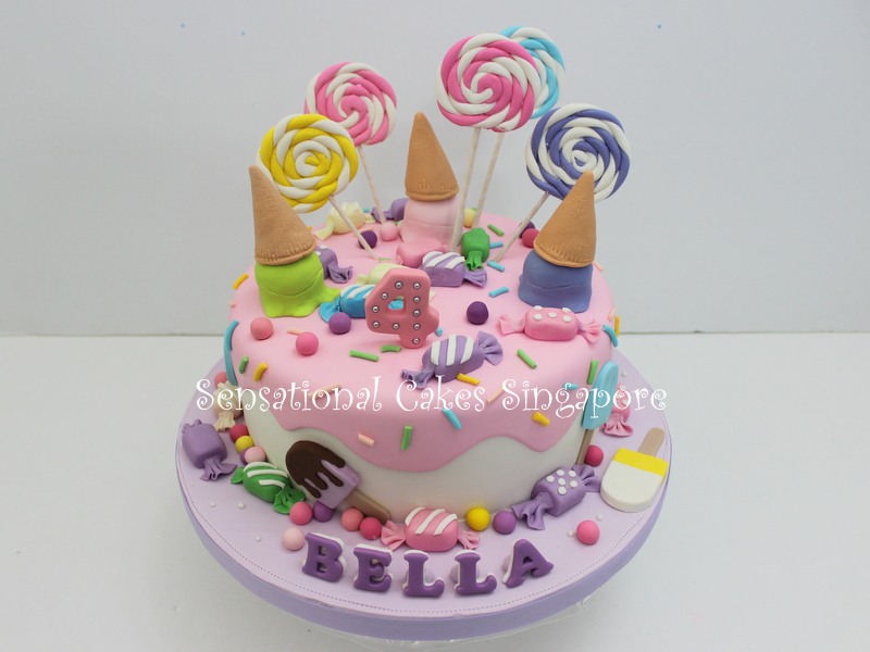 The Sensational Cakes 3D ICE CREAM CRAFTED CAKE BESPOKE CAKE