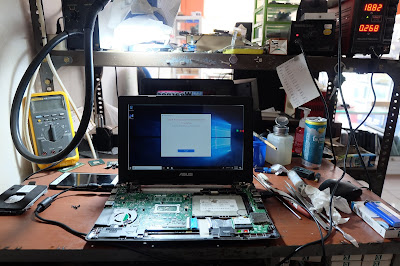 Service Laptop Asus x200ma mati total Service Laptop Asus x200ma mati total