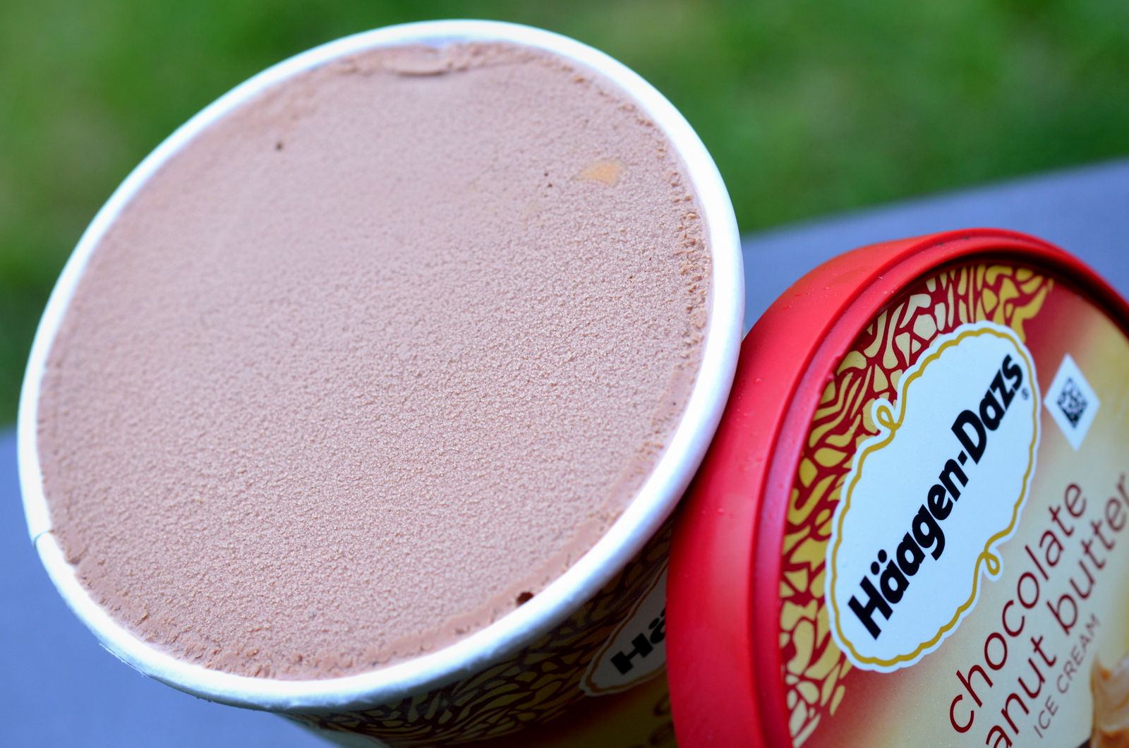 food and ice cream recipes REVIEW Haagen Dazs Chocolate Peanut Butter