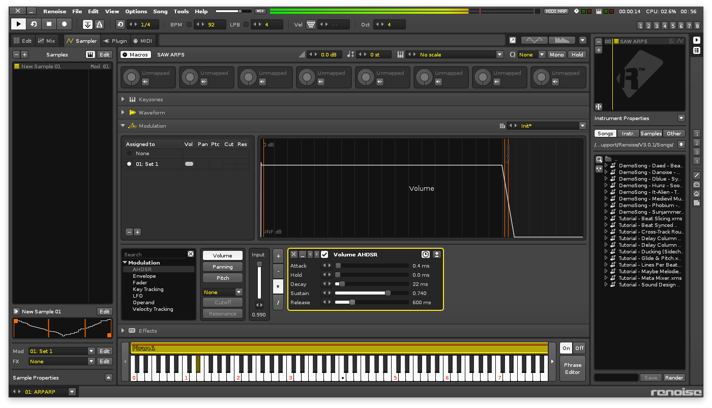 renoise elements multi sample pack renoise elements multi sample pack