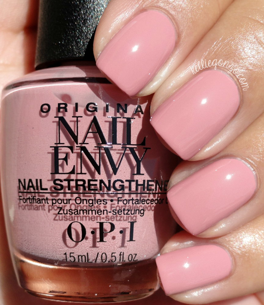 falanks Tyr Teasing KellieGonzo: OPI Nail Envy Strength In Color Collection Swatches & Review