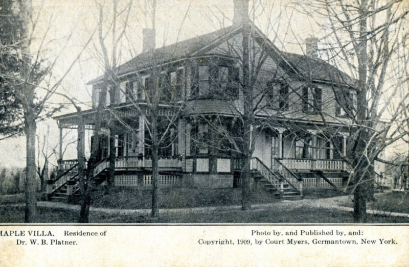 Old Pictures of Columbia County NY Maple Villa, Germantown NY