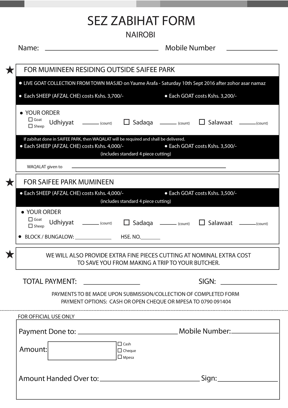 NairobiMail EidulAdha Zabihat