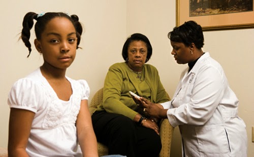 Black family concerned about diabetes