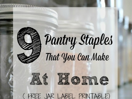 9 Pantry Staples That You Can Make At Home