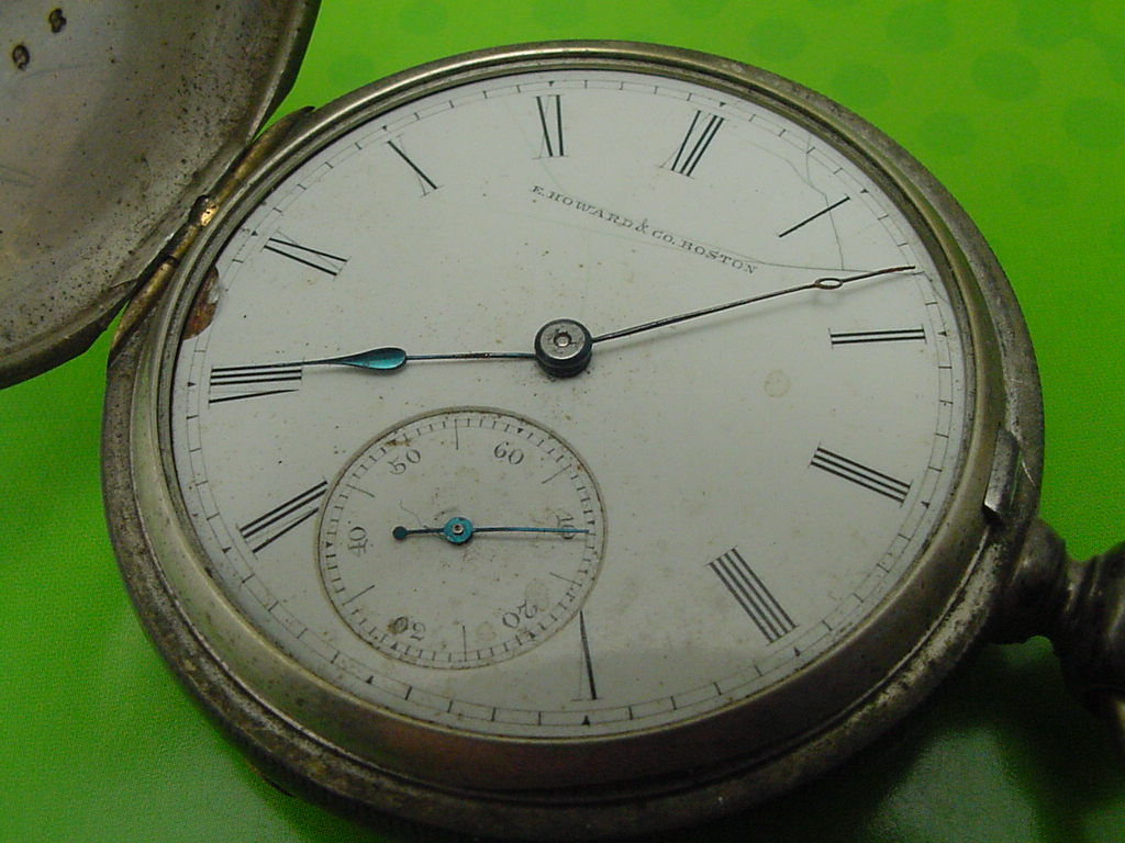Timebuilder American Horologist Early E. Howard Pocket Watch From 1869.