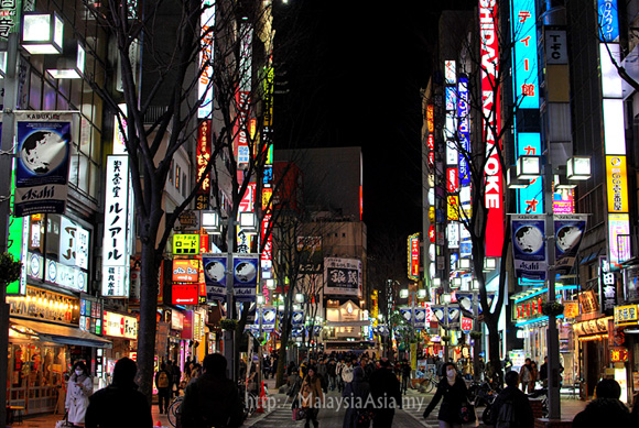 Neon Lights in Shinjuku