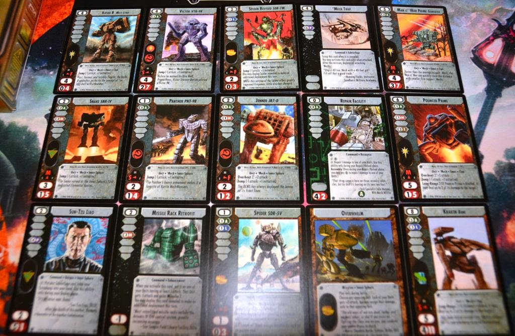 Battletech CCG CE Unboxing March 2014