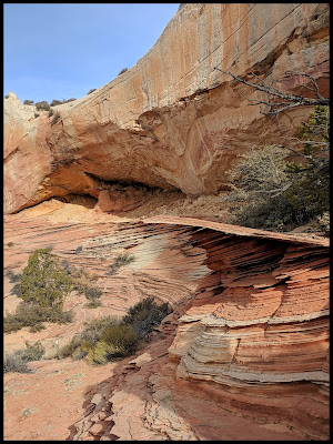 Very Fascinating Sandstone Sheet Structure North of White Pocket