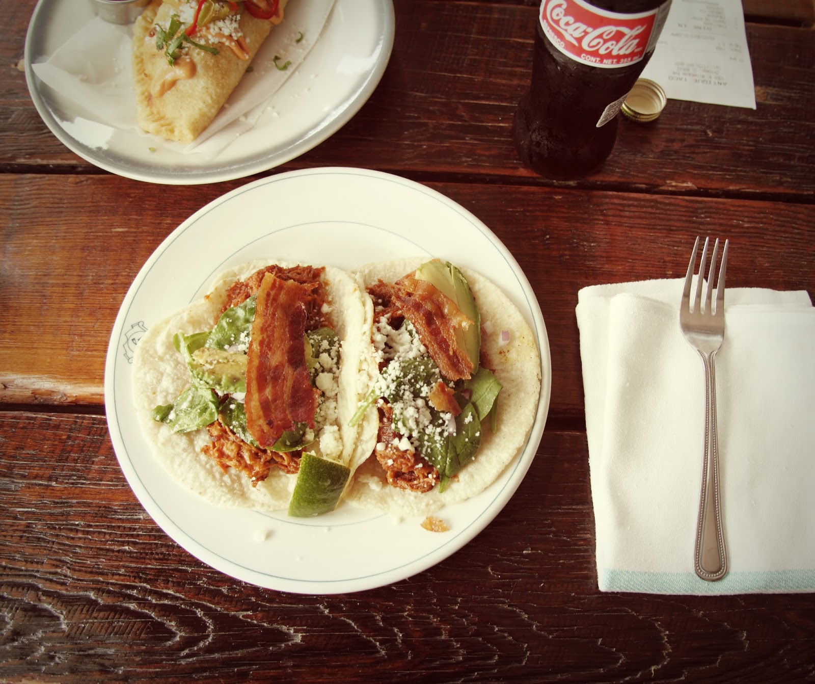 The Lovely Red Fox Antique Taco a Discovery in Deliciousness