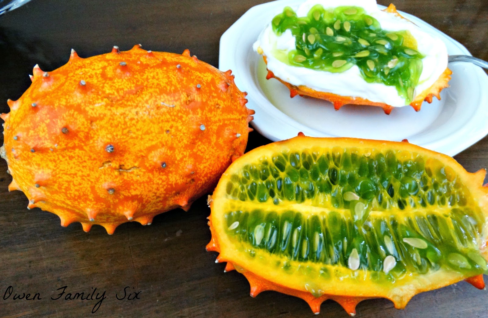 Owen Family Six Horned Melon Snack