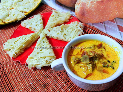 Resep Roti Jala Kuah Kari Cara Membuat Roti Jala Resep Kuah Kari Daging Sapi