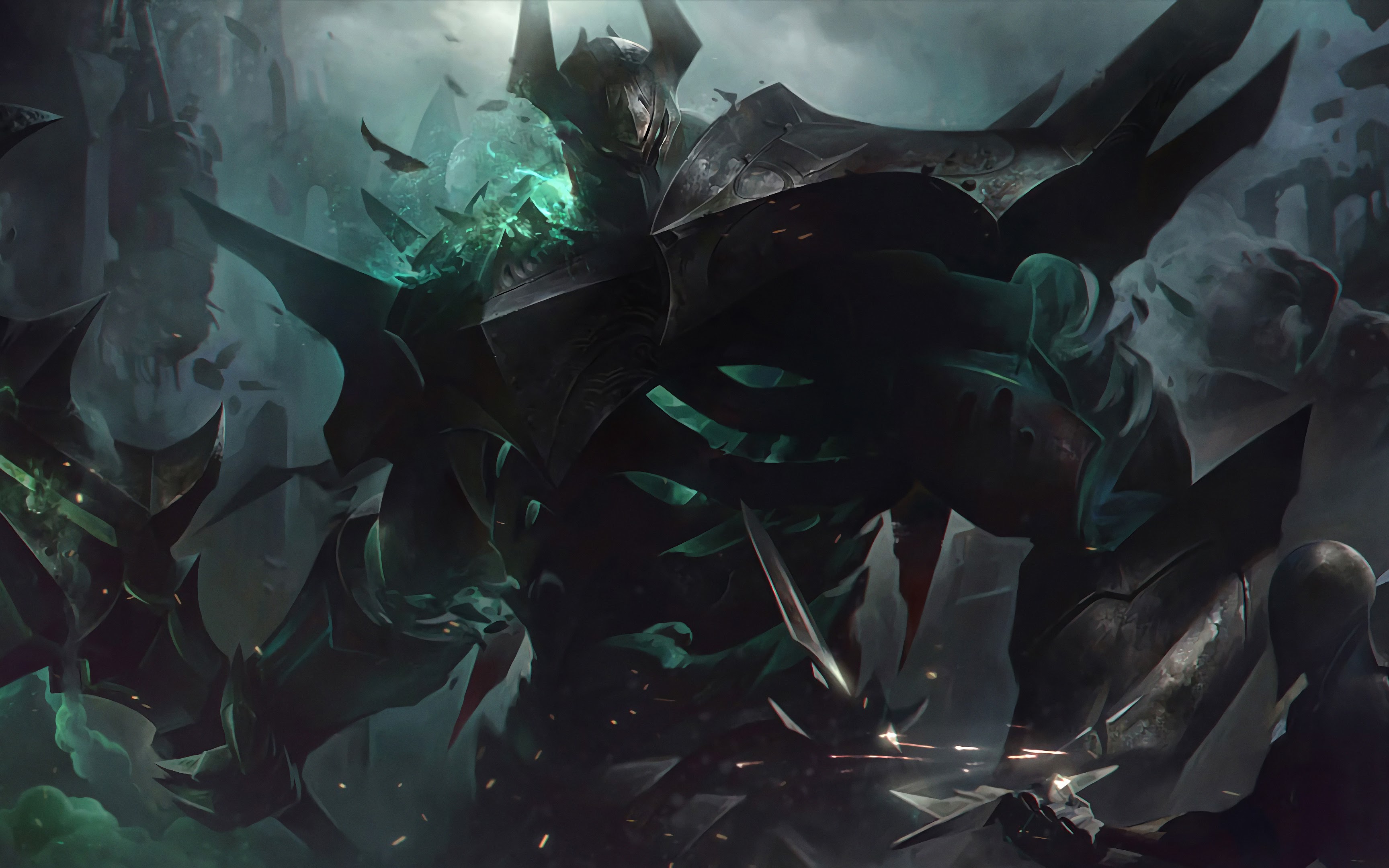 Mordekaiser, New Splash Art, LoL, 4K, #96 Wallpaper PC Desktop