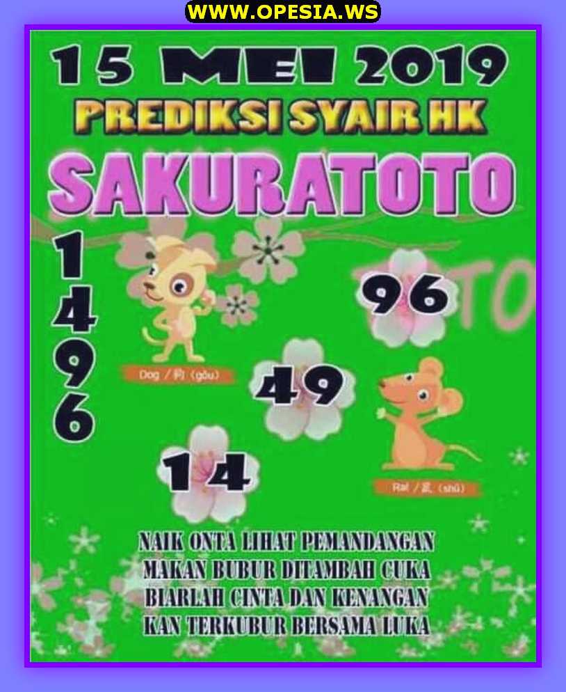Kode syair hk forum atau syair hk rabu 15 Mei 2019