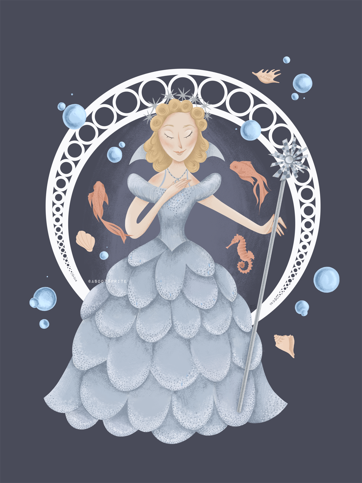Glinda Galinda Upland Good Witch of the North Gillikin Country Wicked Musical Wizard of Oz