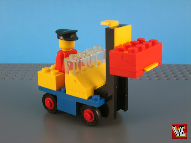 Set LEGO Legoland 615 Forklift