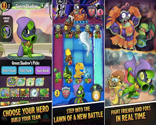 Bermain Plants vs Zombie Dengan Berbagai Macam Hero dan kartu ~ Game 4