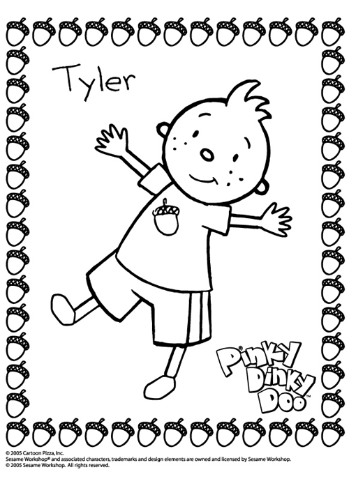 Pinky Dinky Doo Pages Coloring Pages