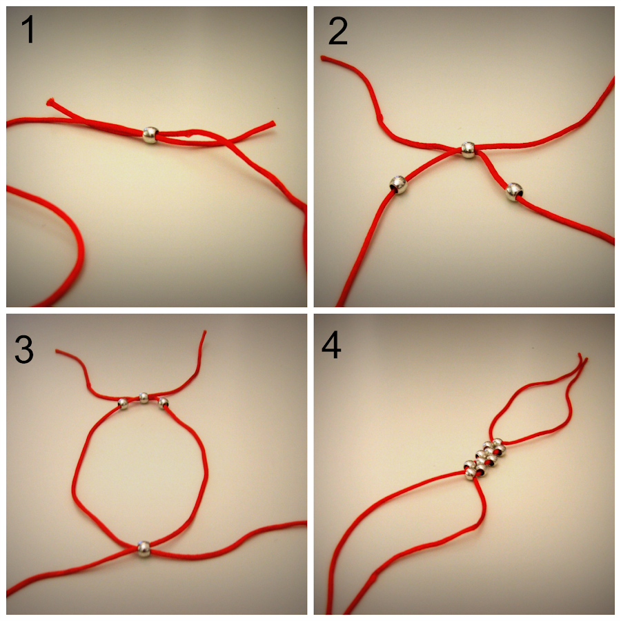 DIY pulsera de macrame. Aprende con el paso a paso a hacerla.