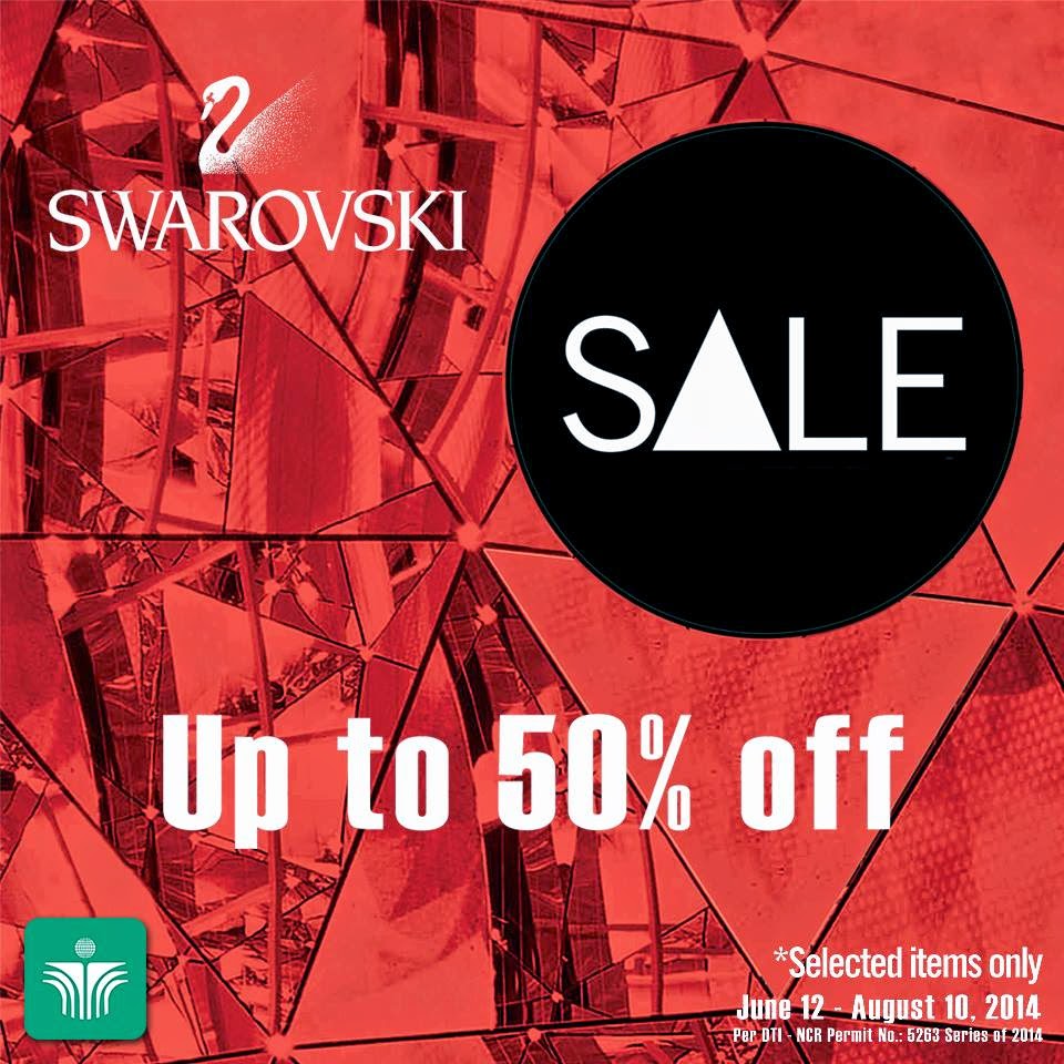Manila Shopper Swarovski End of Season SALE til Aug 2014