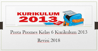 Prota Promes Kelas 6 Kurikulum 2013 Revisi 2018