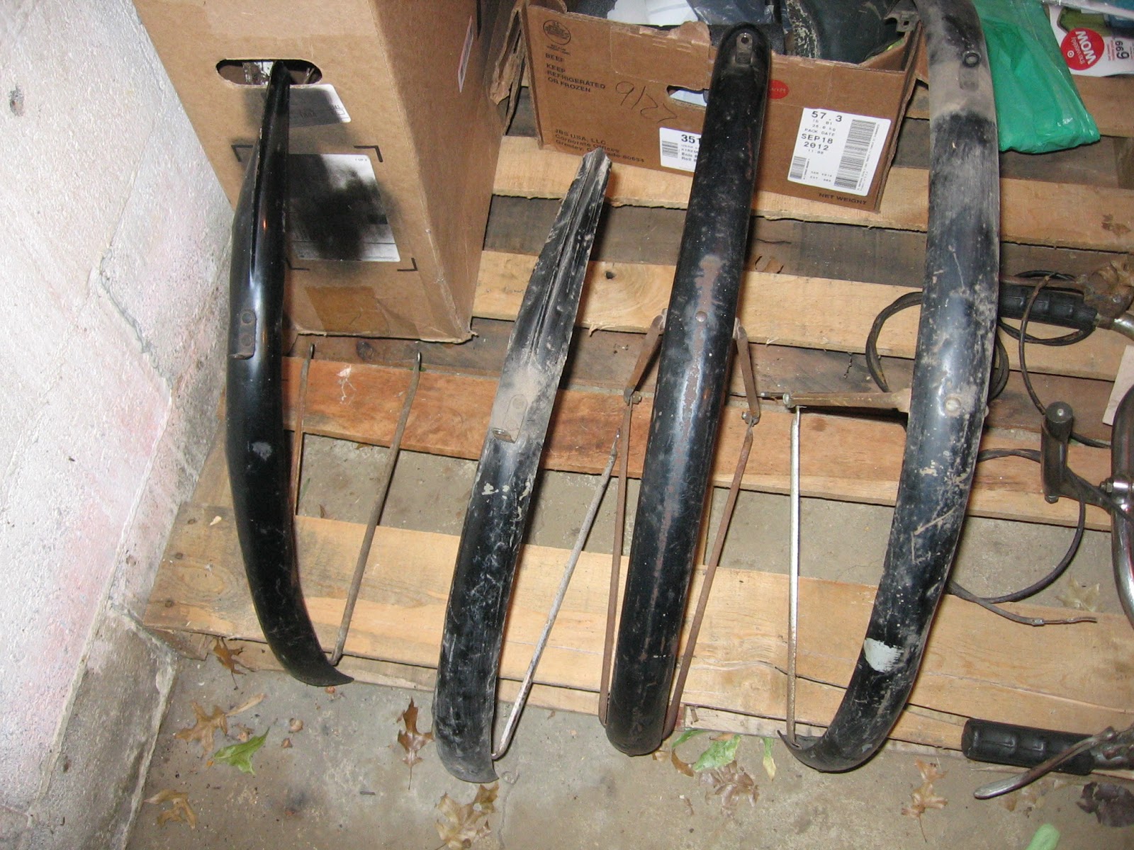 The Bike Shed Repairing Dents in Fenders