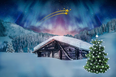 Gambar Gambar Pohon Natal Keren Untuk Background Banner Dan Kartu