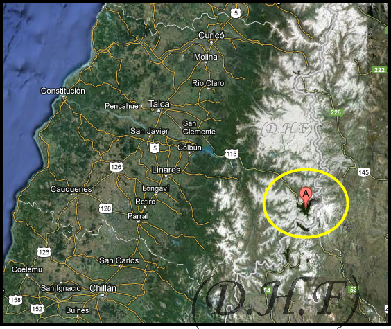 (D.H.F) Informaciones CHILE Enjambre sísmico en Laguna del Maule.