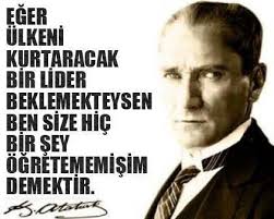 10 Kasım Atatürk'ü Anma Sözleri Resimli