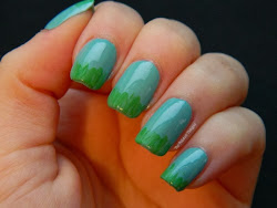 turkey nails platypus polished essie madness mojito nail