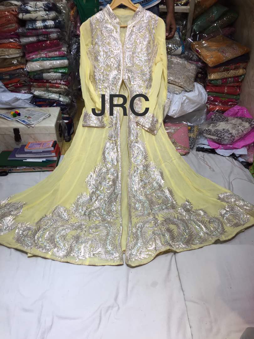 Rajasthani Gota Patti work Suits Gotapatti work anarkali suits online for order WhatsApp on